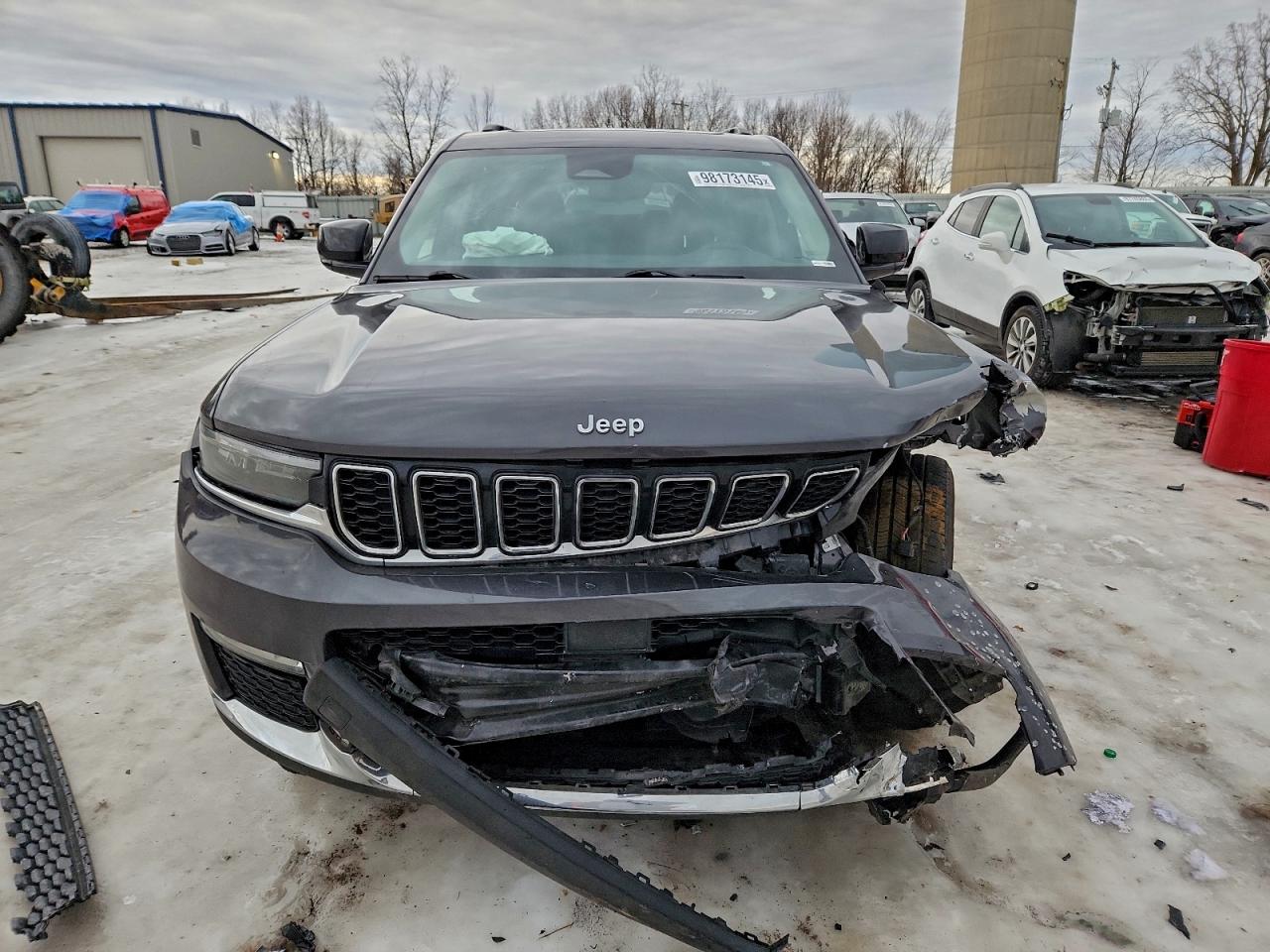 2022 Jeep Grand Cherokee L Limited Charcoal vin: 1C4RJKBG0N8558675