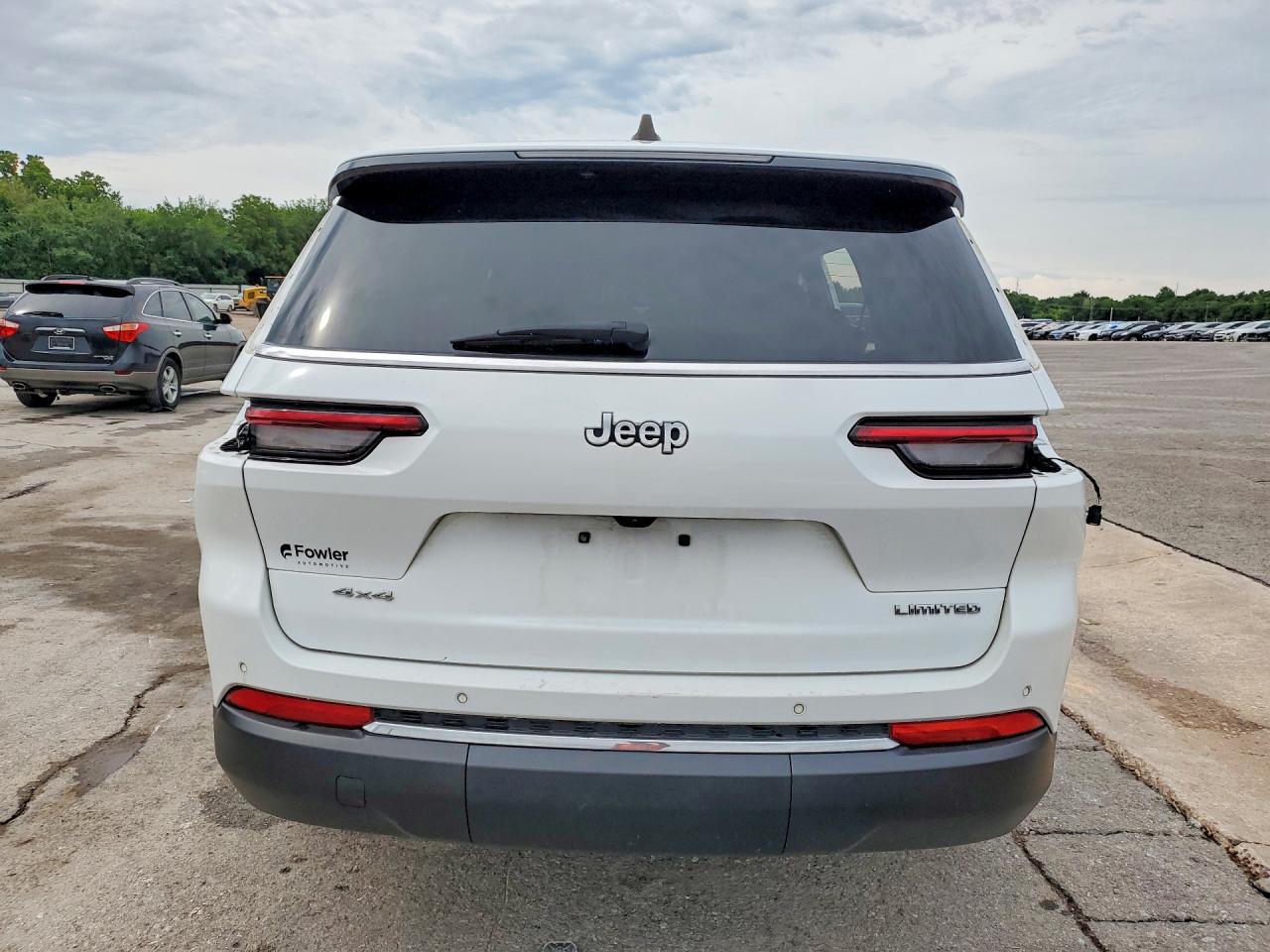 2023 Jeep Grand Cherokee L Limited White vin: 1C4RJKBG0P8823243