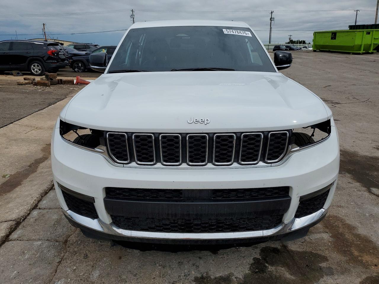 2023 Jeep Grand Cherokee L Limited White vin: 1C4RJKBG0P8823243