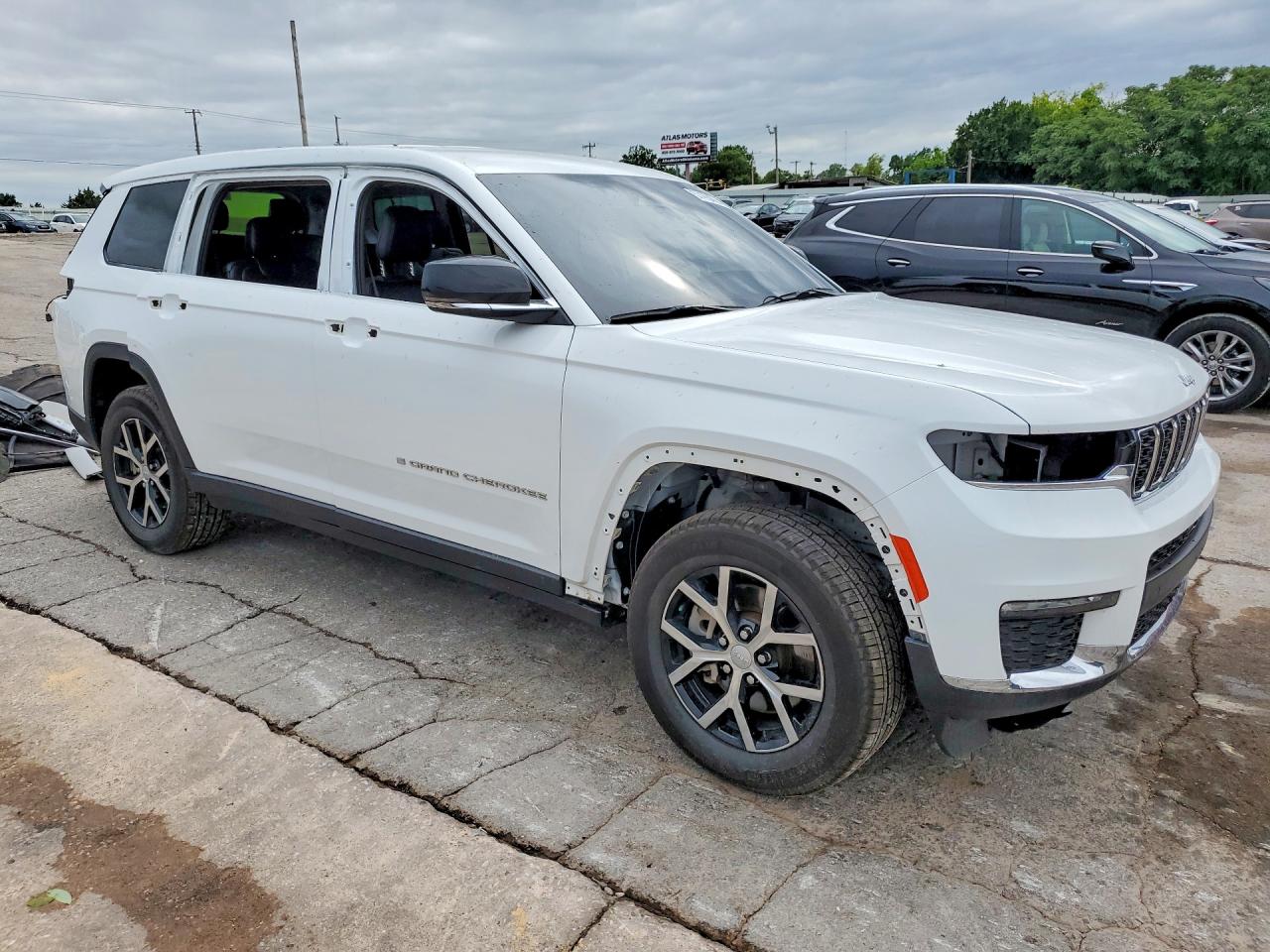 2023 Jeep Grand Cherokee L Limited White vin: 1C4RJKBG0P8823243