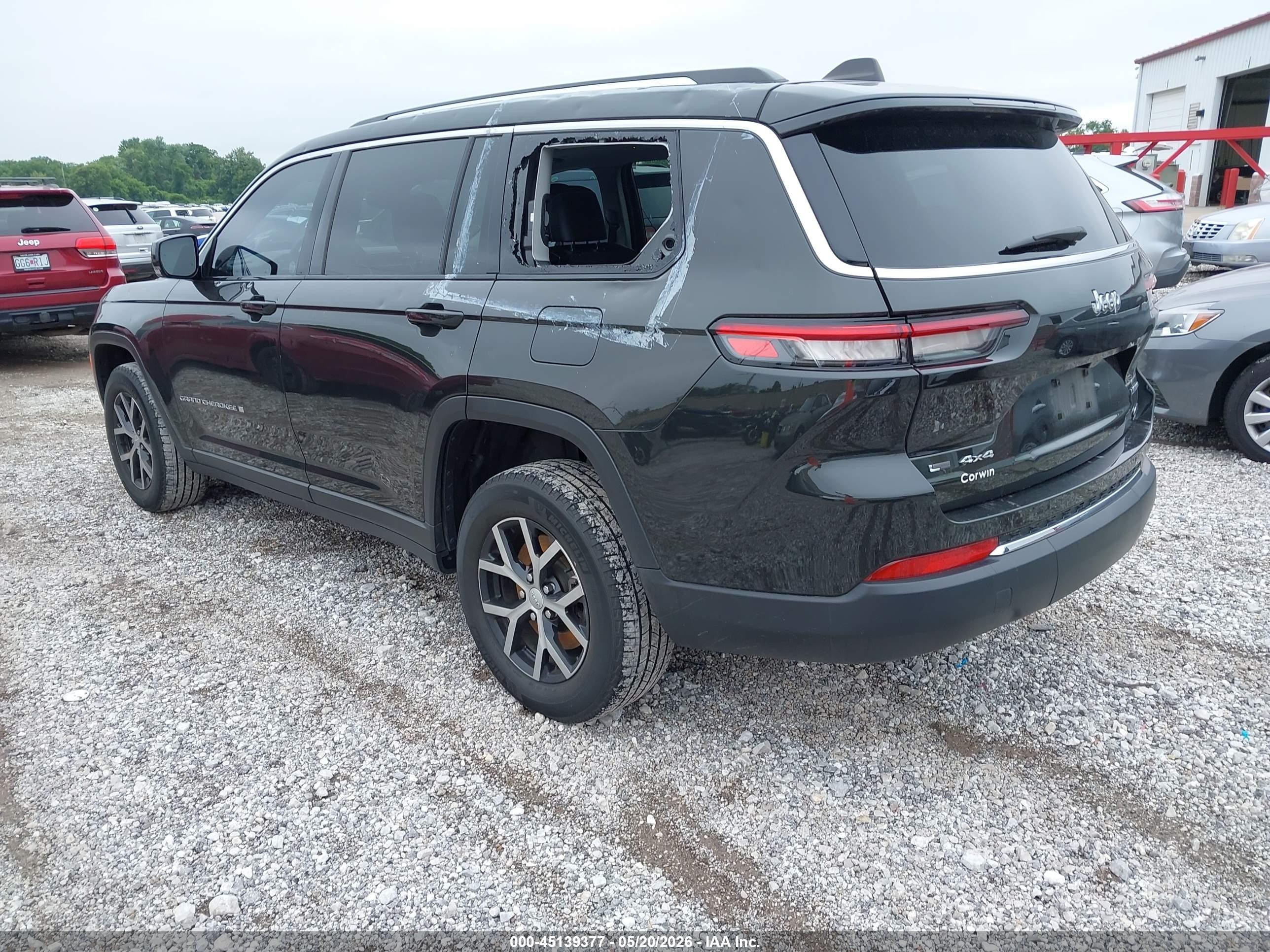 2023 Jeep Grand Cherokee L Limited 4x4 Gray vin: 1C4RJKBG1P8782072
