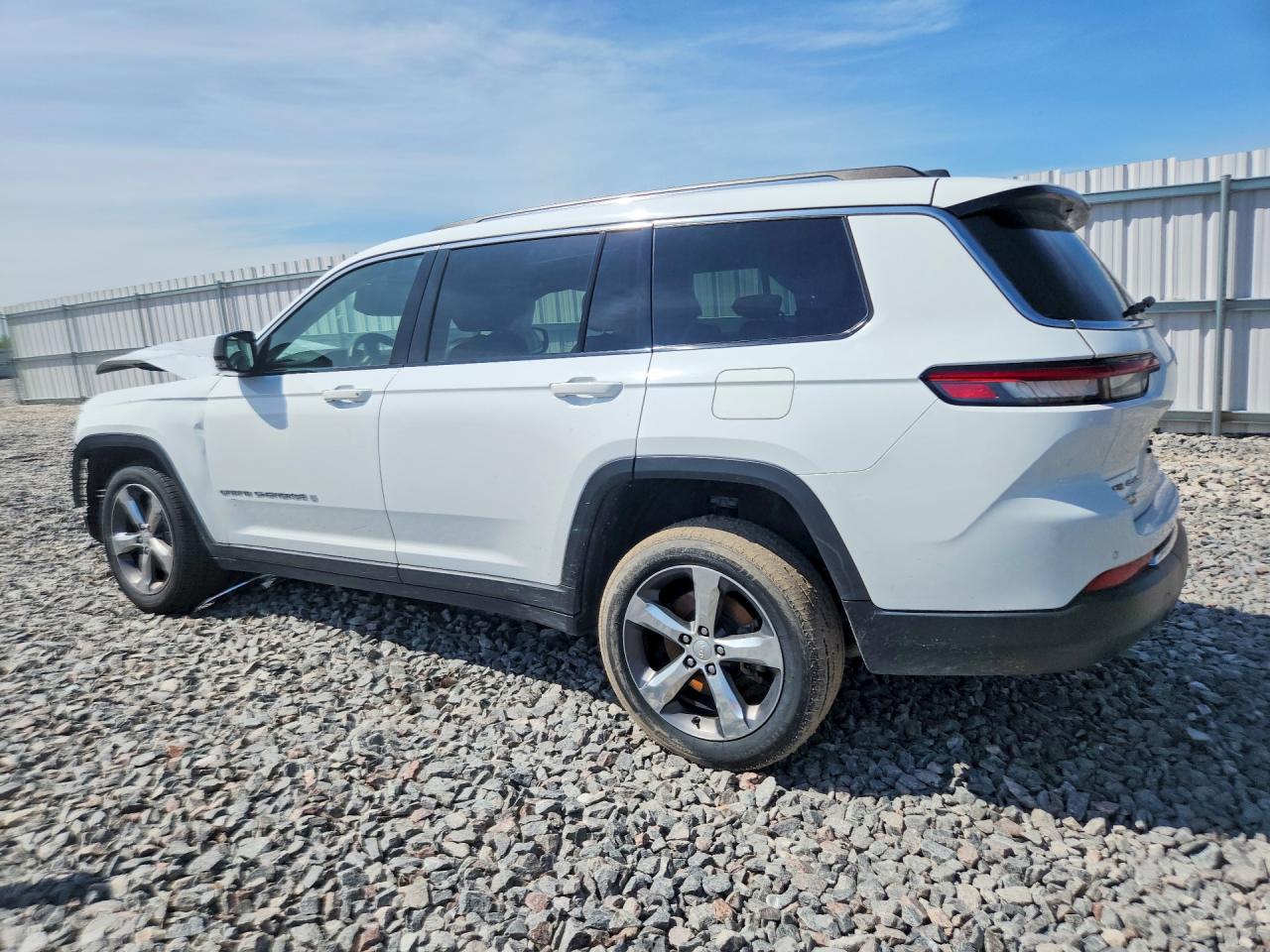 2022 Jeep Grand Cherokee L Limited White vin: 1C4RJKBG2N8558595