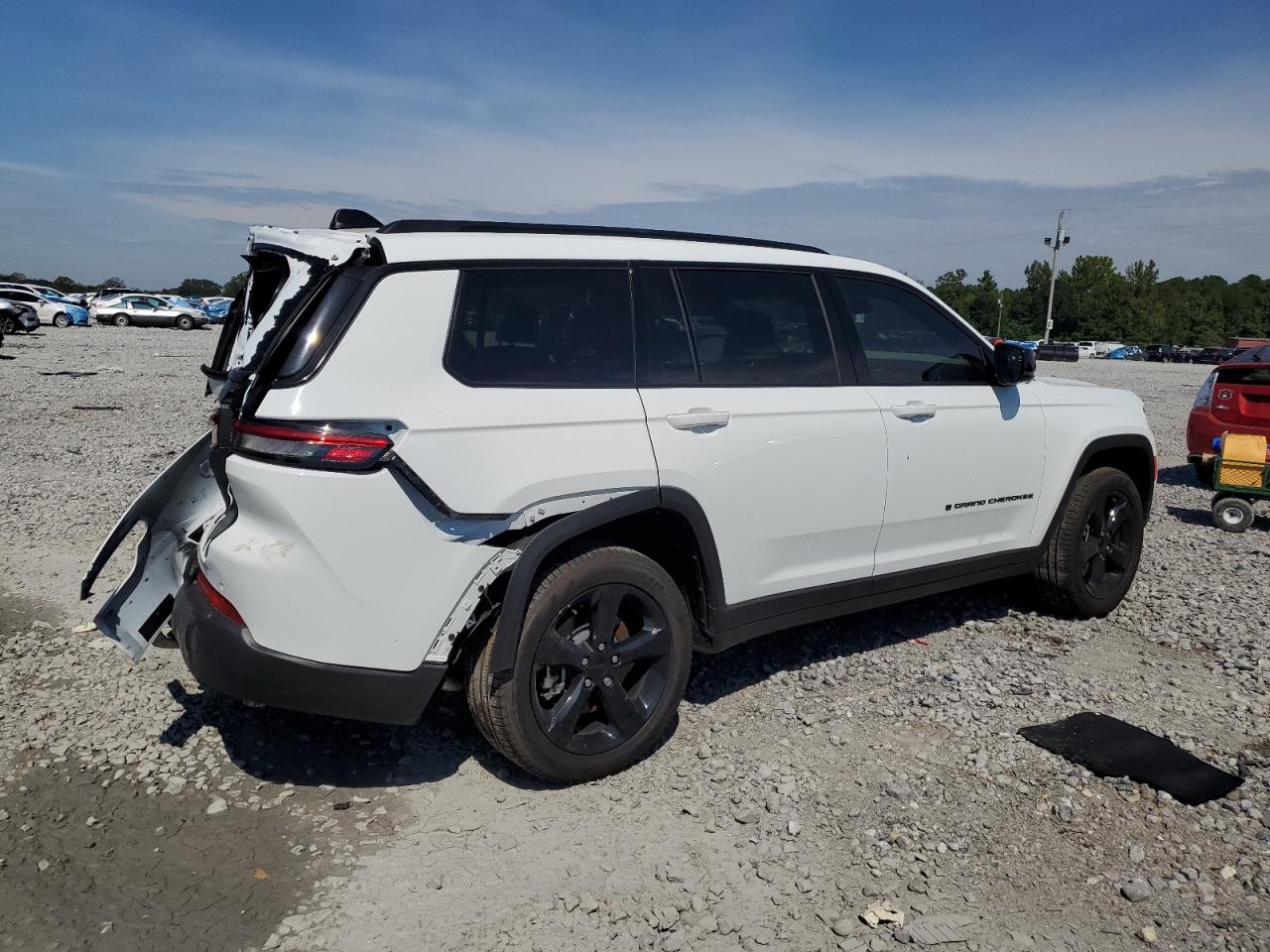 2025 Jeep Grand Cherokee L Limited Белый vin: 1C4RJKBG2S8660071