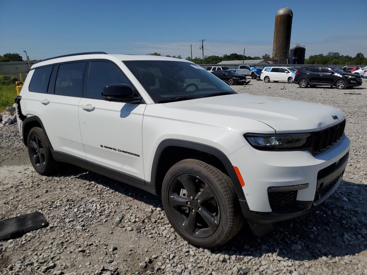 2025 Jeep Grand Cherokee L Limited Белый vin: 1C4RJKBG2S8660071
