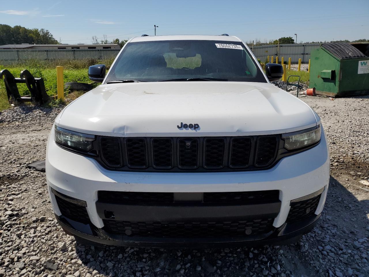 2025 Jeep Grand Cherokee L Limited Белый vin: 1C4RJKBG2S8660071