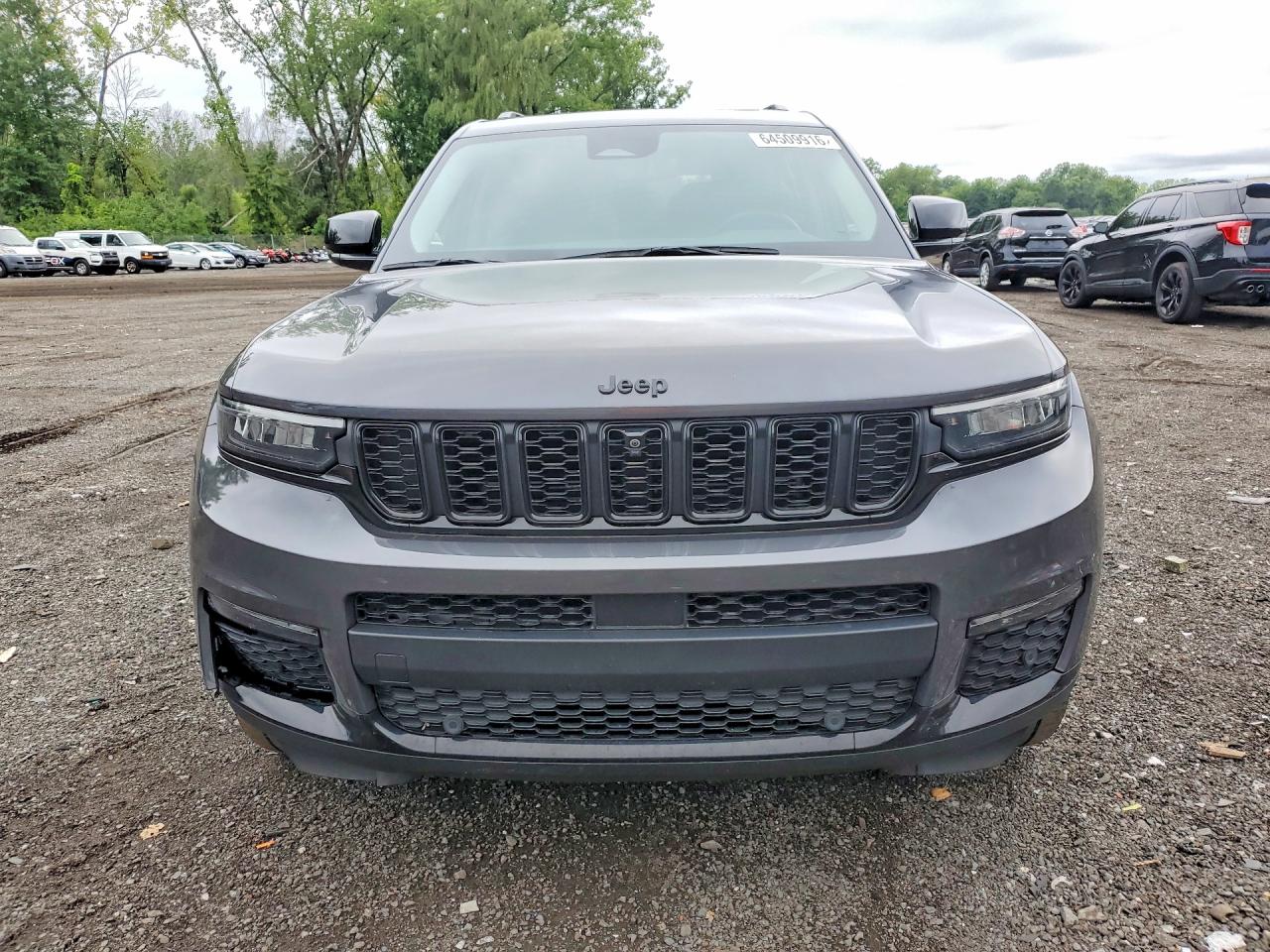 2022 Jeep Grand Cherokee L Limited Серый vin: 1C4RJKBG3N8547248