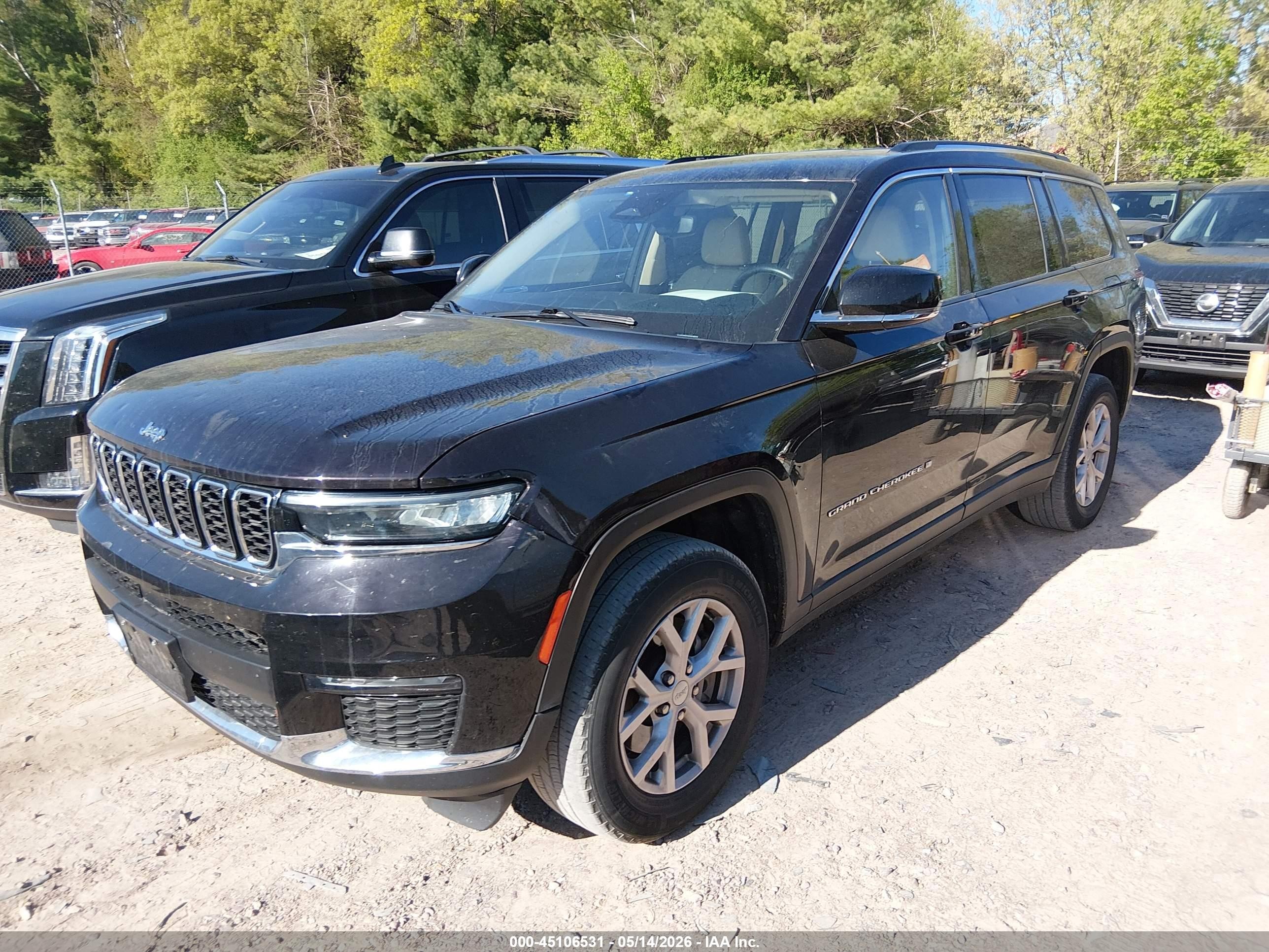 2022 Jeep Grand Cherokee L Limited 4x4 Purple vin: 1C4RJKBG3N8549677