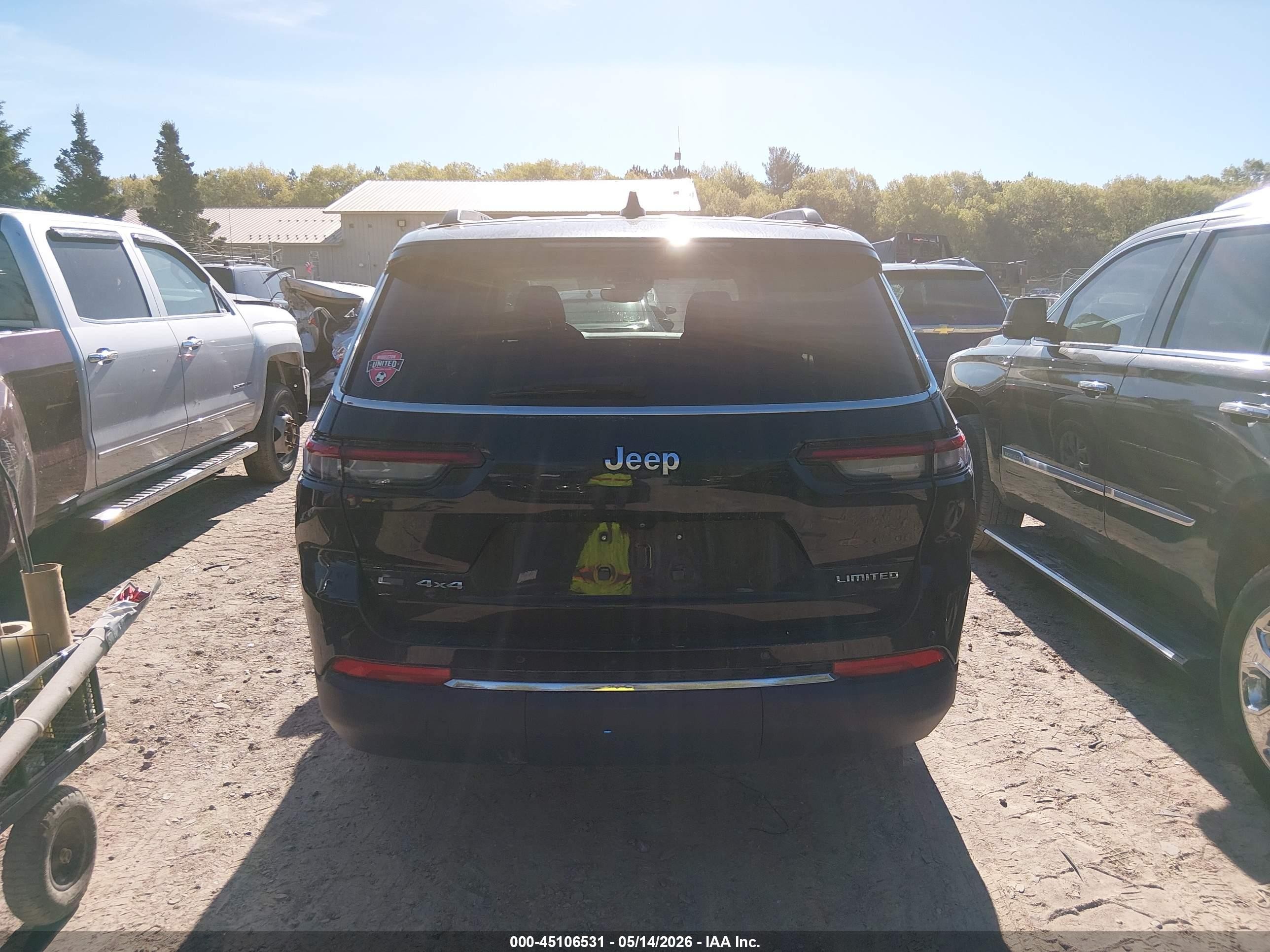 2022 Jeep Grand Cherokee L Limited 4x4 Purple vin: 1C4RJKBG3N8549677