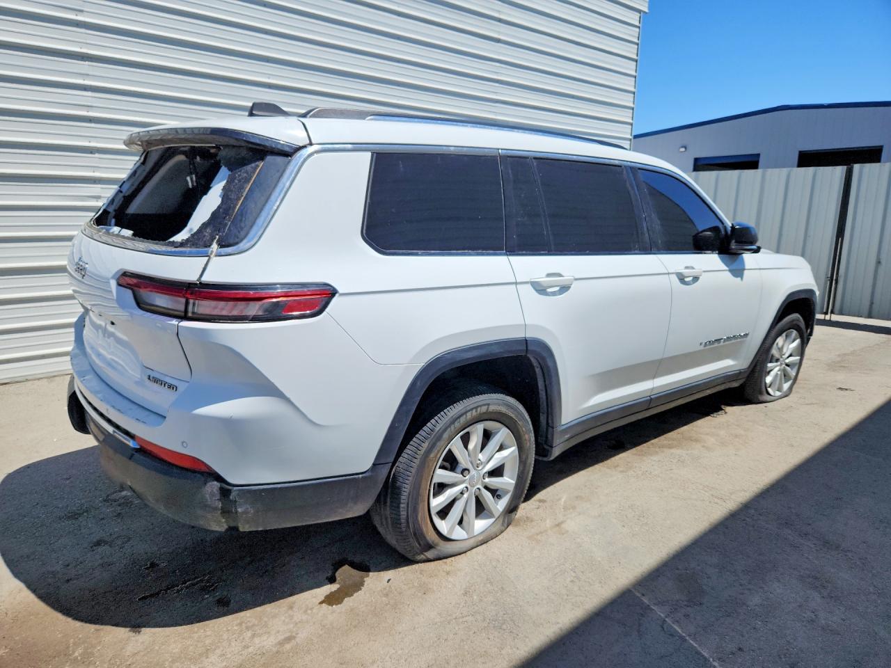 2023 Jeep Grand Cherokee L Limited Белый vin: 1C4RJKBG4P8806557