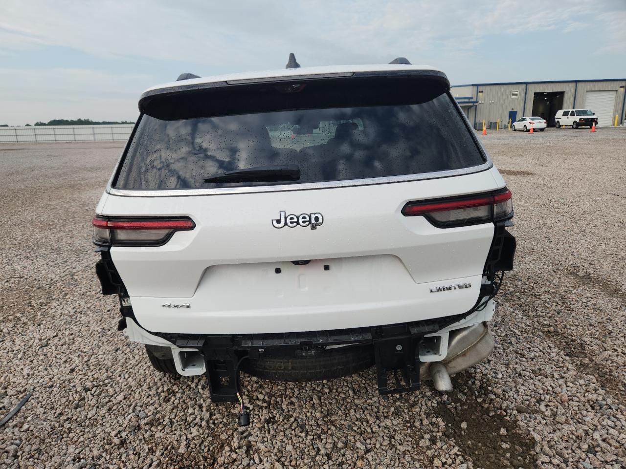 2023 Jeep Grand Cherokee L Limited White vin: 1C4RJKBG4P8832785