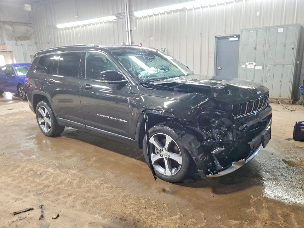 2024 Jeep Gr Cherokee L Charcoal vin: 1C4RJKBG4R8570401