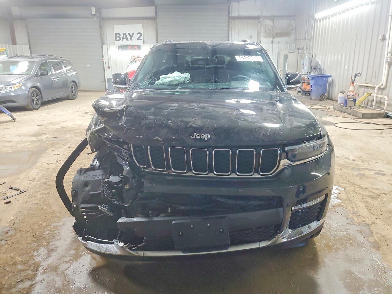 2024 Jeep Gr Cherokee L Charcoal vin: 1C4RJKBG4R8570401