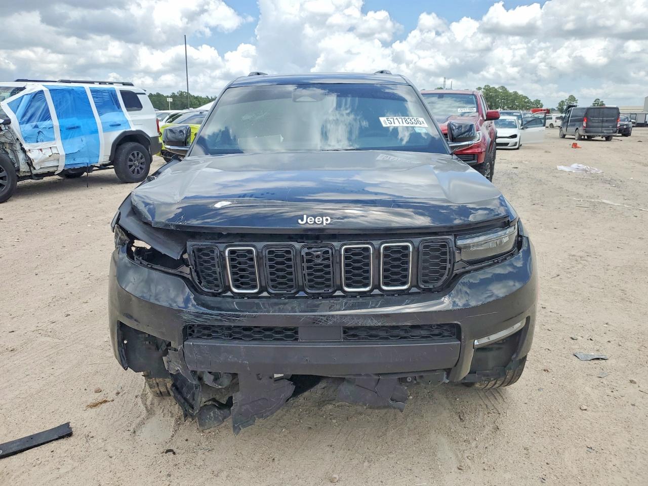 2024 Jeep Grand Cherokee L Limited Черный vin: 1C4RJKBG4R8603011