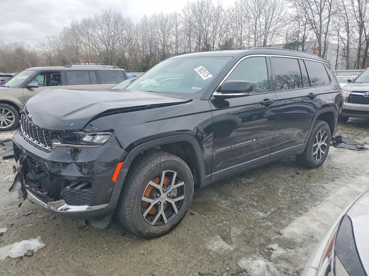 2025 Jeep Grand Cherokee L Limited Black vin: 1C4RJKBG4S8663022