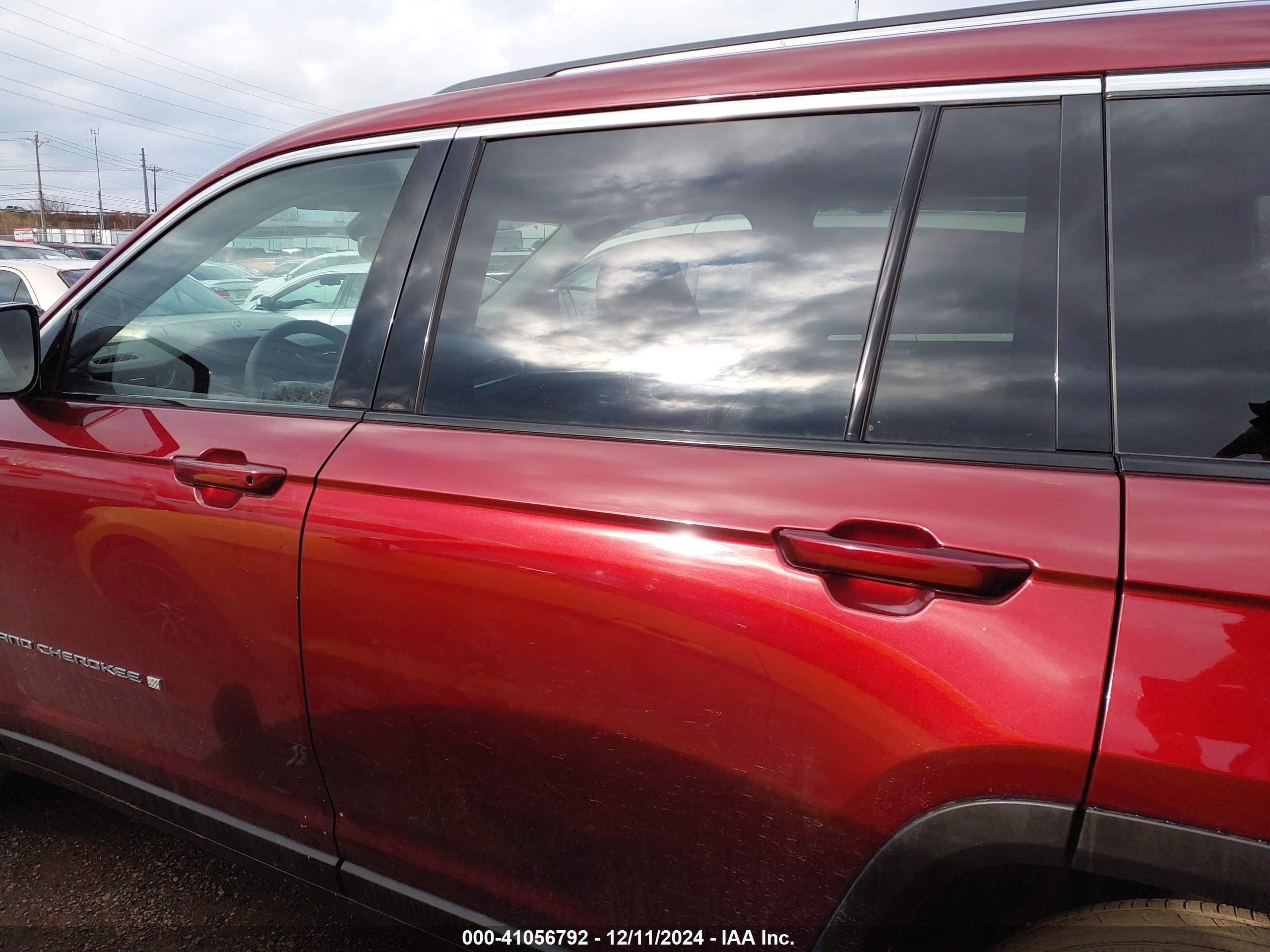 2023 Jeep Grand Cherokee L Limited 4x4 Maroon vin: 1C4RJKBG5P8731562