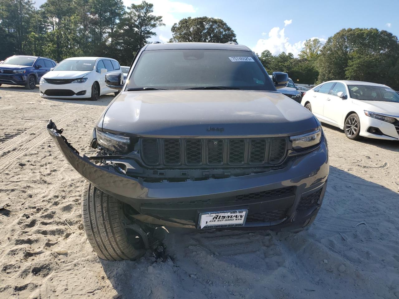2025 Jeep Grand Cherokee L Limited Серый vin: 1C4RJKBG6S8671008