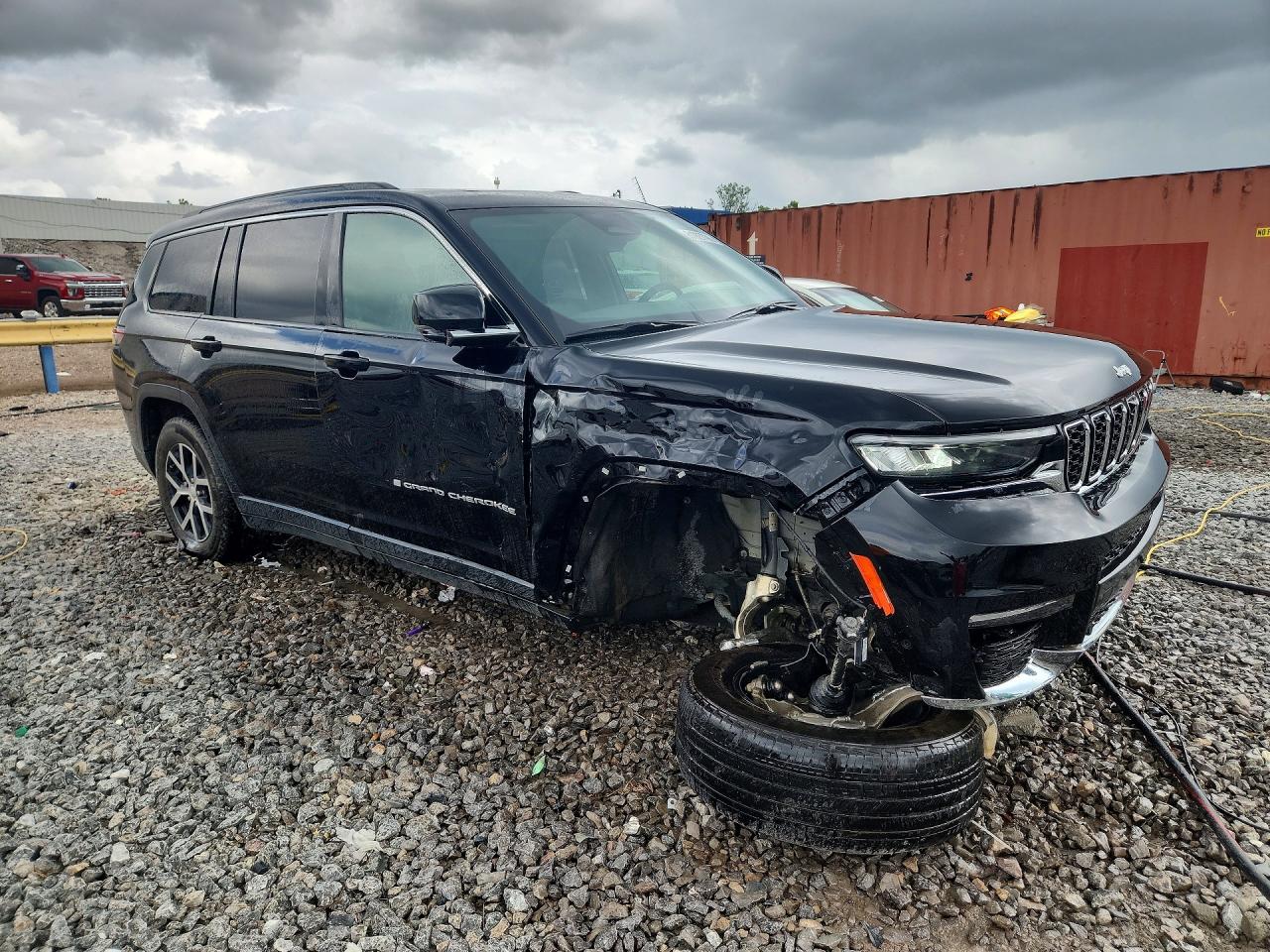 2024 Jeep Grand Cherokee L Limited Black vin: 1C4RJKBG7R8545069
