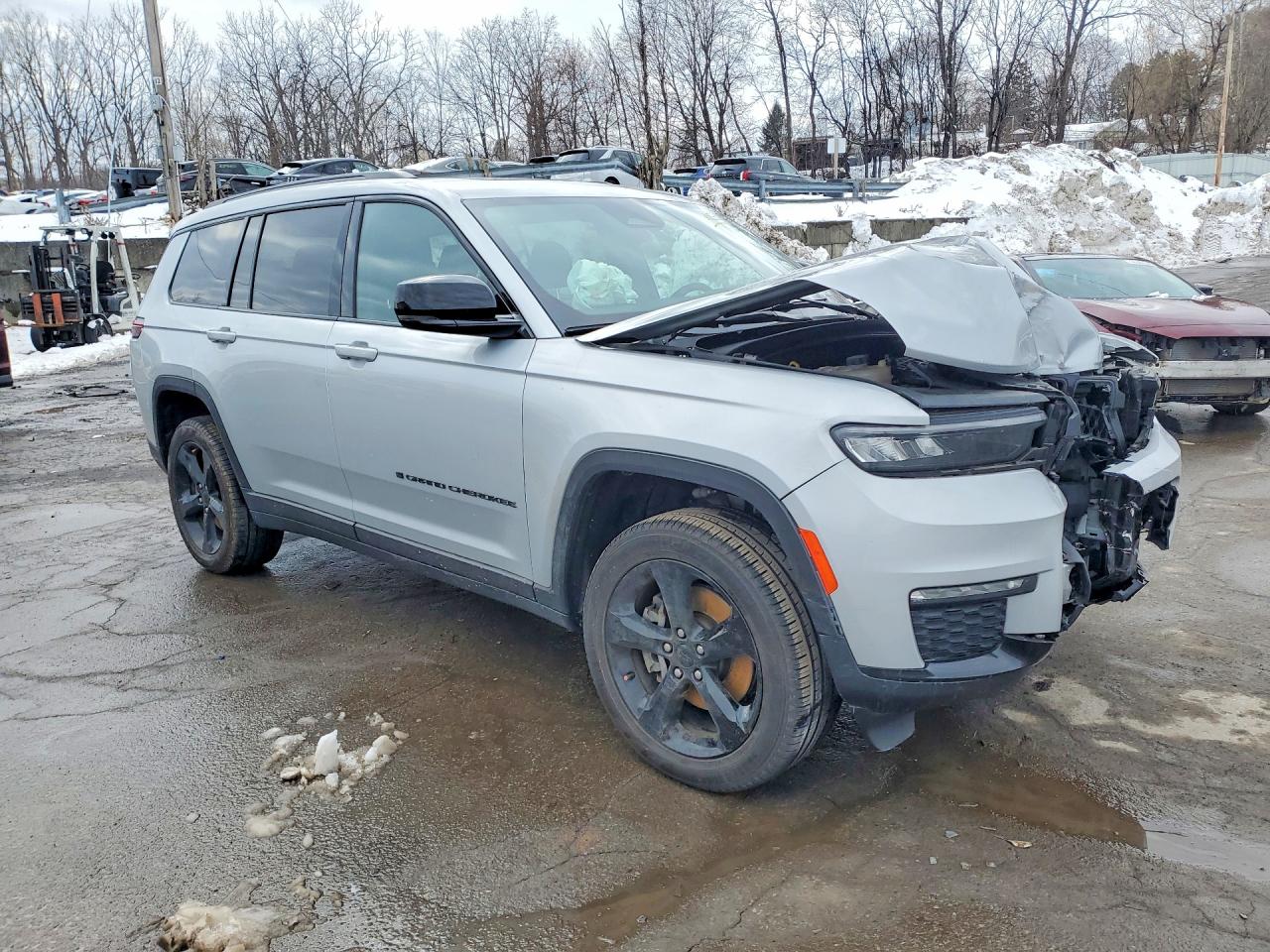2025 Jeep Grand Cherokee L Limited Серебряный vin: 1C4RJKBG7S8632945