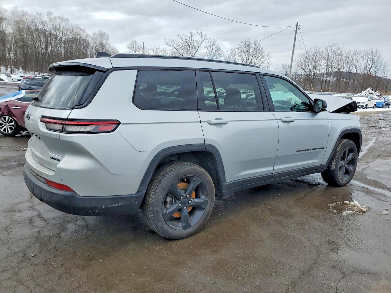 2025 Jeep Grand Cherokee L Limited Серебряный vin: 1C4RJKBG7S8632945
