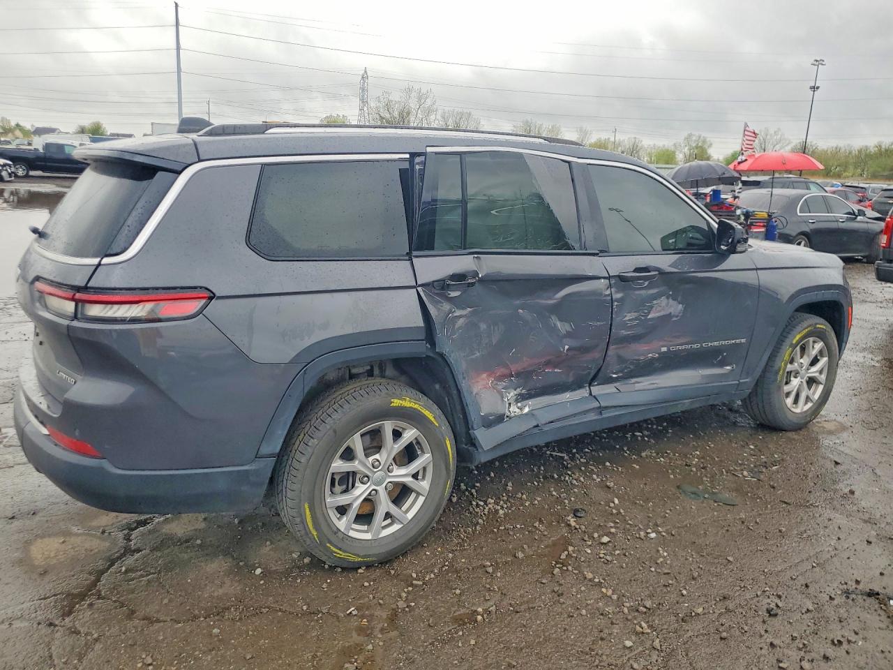 2021 Jeep Grand Cherokee L Limited Charcoal vin: 1C4RJKBG8M8139813
