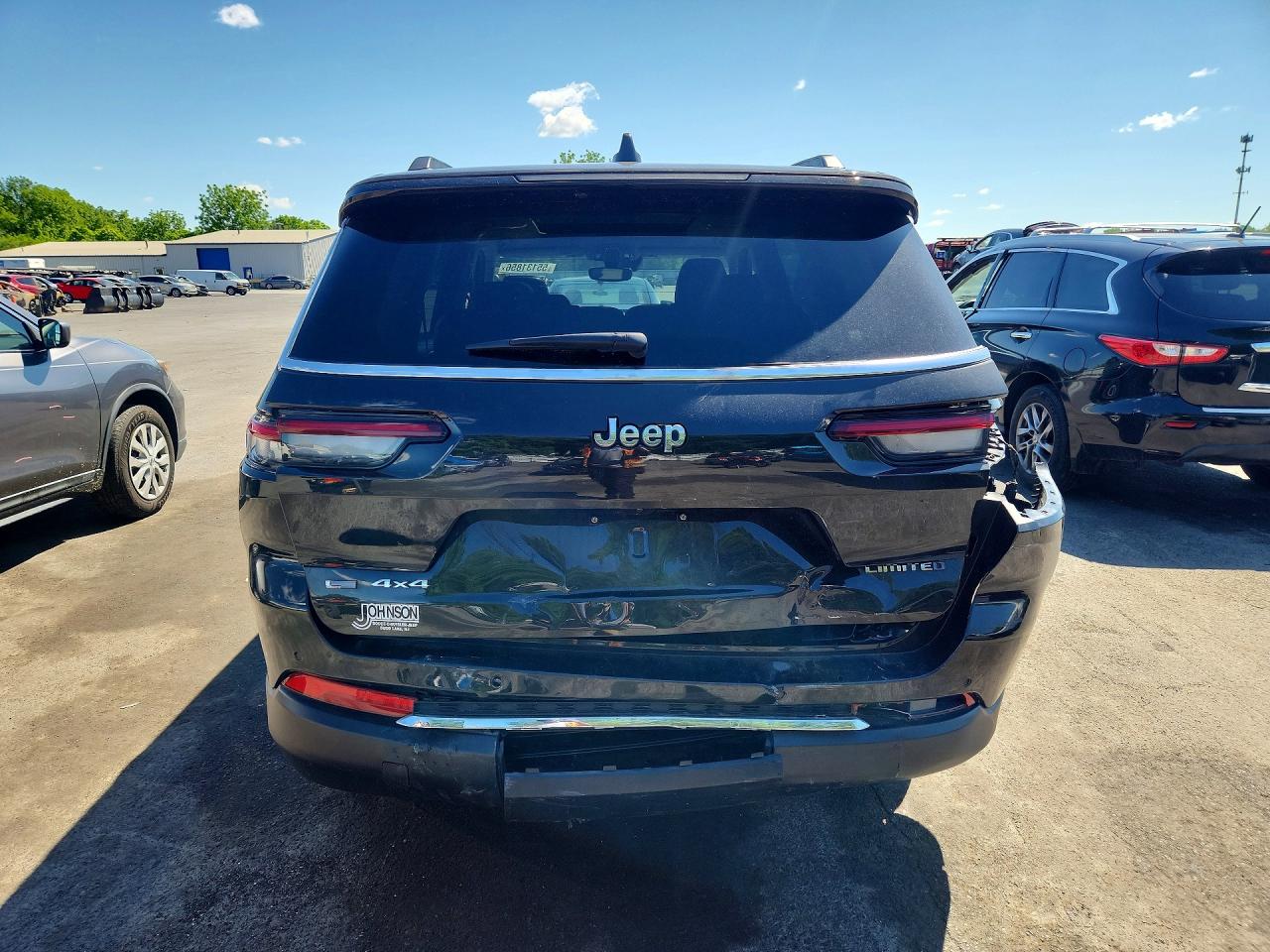 2023 Jeep Grand Cherokee L Limited Черный vin: 1C4RJKBG8P8782649
