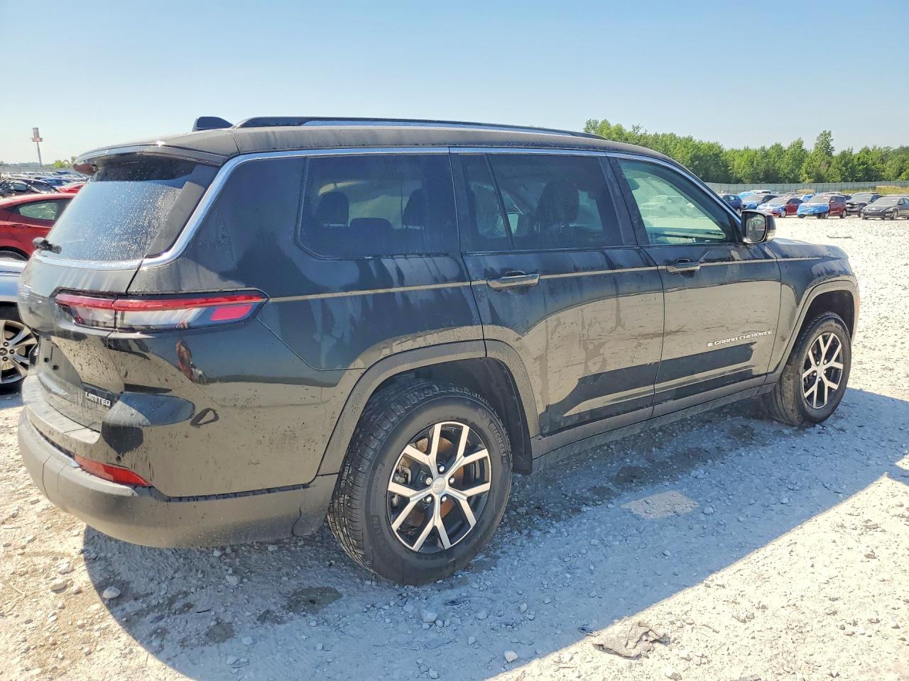 2023 Jeep Grand Cherokee L Limited Серый vin: 1C4RJKBG8P8852876