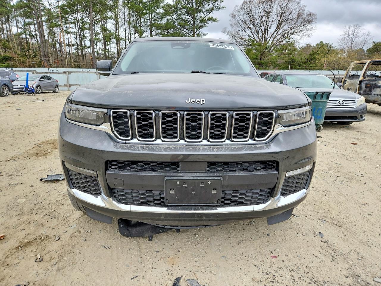 2021 Jeep Grand Cherokee L Limited Черный vin: 1C4RJKBG9M8213028