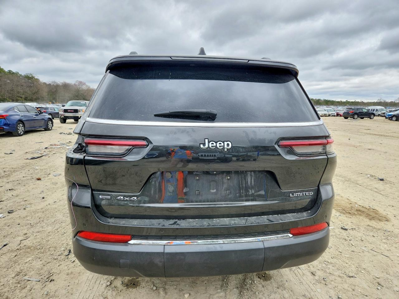 2021 Jeep Grand Cherokee L Limited Черный vin: 1C4RJKBG9M8213028