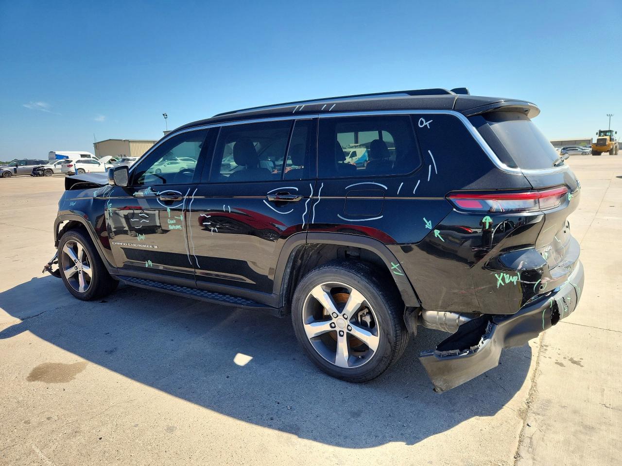 2021 Jeep Grand Cherokee L Limited Black vin: 1C4RJKBGXM8210784