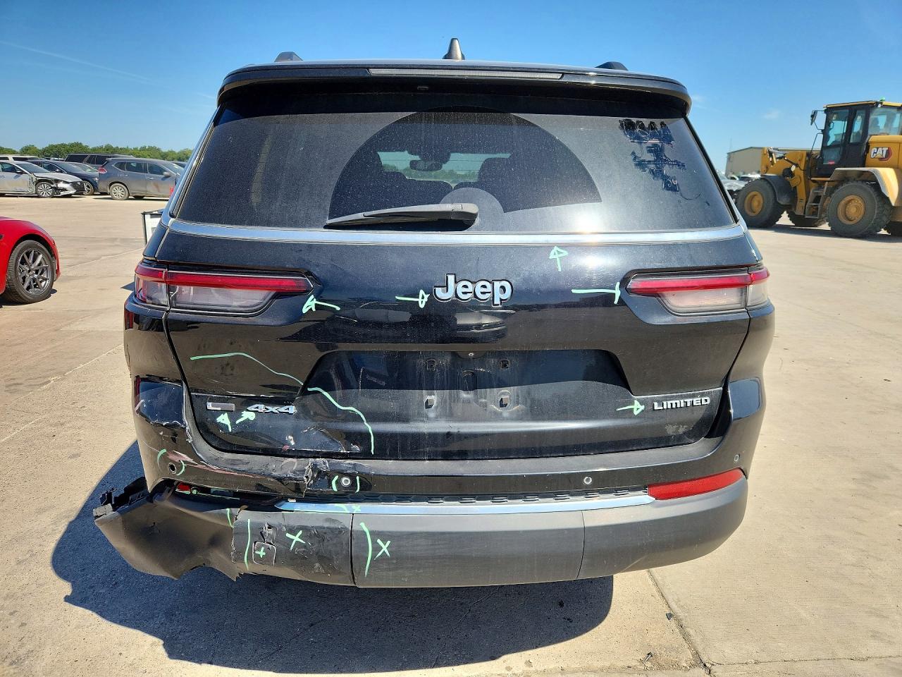 2021 Jeep Grand Cherokee L Limited Black vin: 1C4RJKBGXM8210784