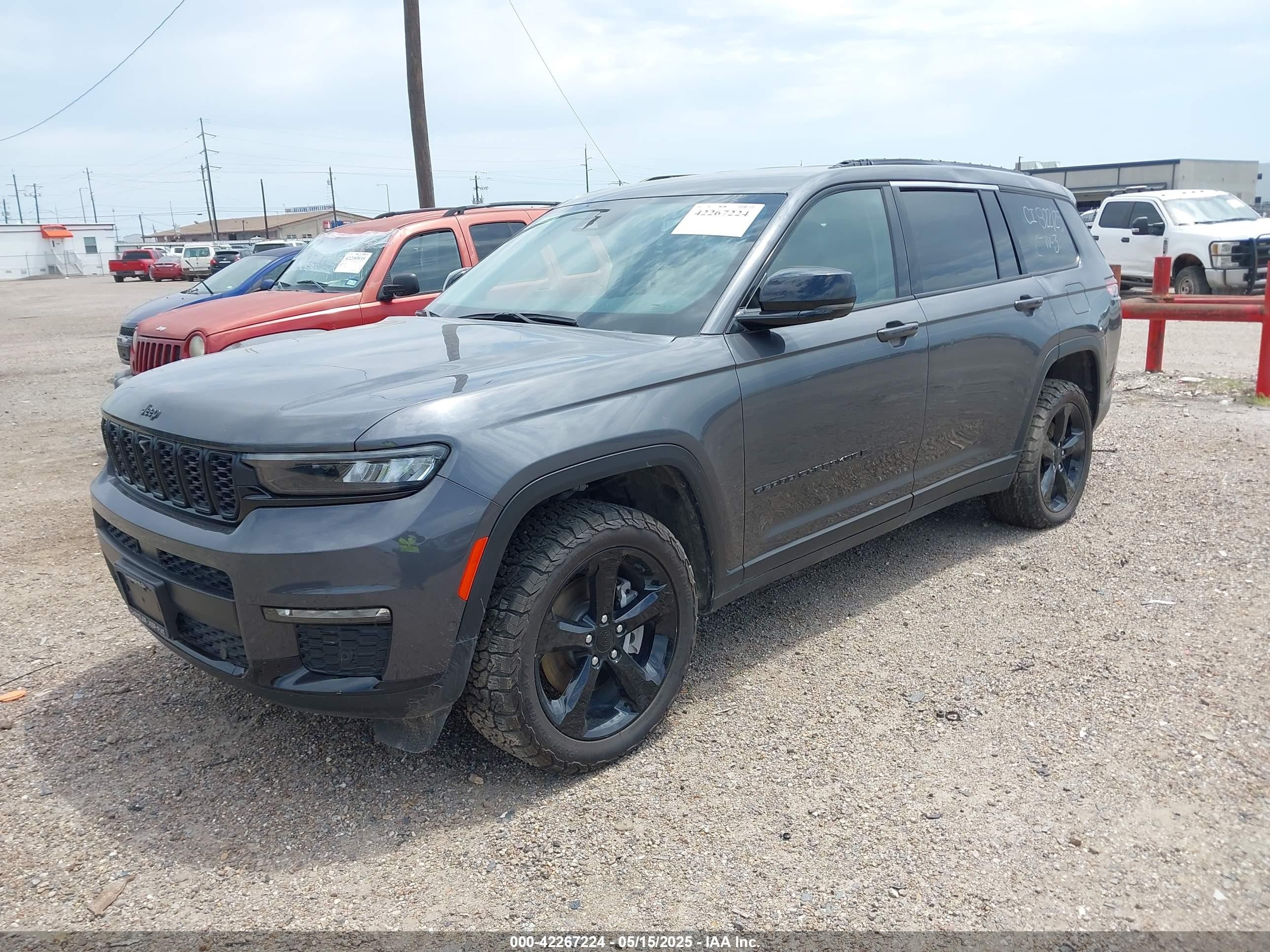 2023 Jeep Grand Cherokee L Limited 4x4 Gray vin: 1C4RJKBGXP8702638