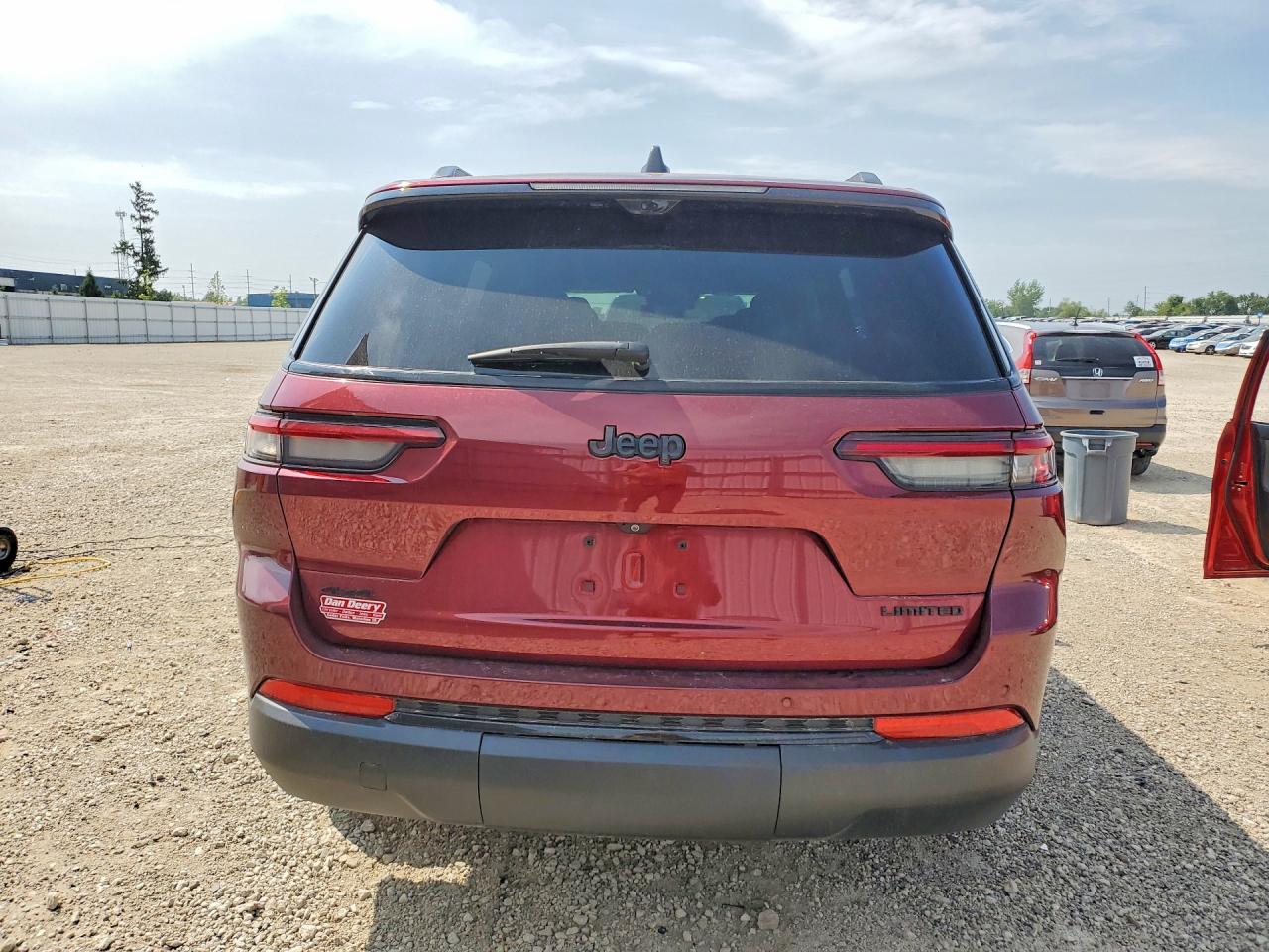 2024 Jeep Grand Cherokee L Limited Red vin: 1C4RJKBGXR8570080