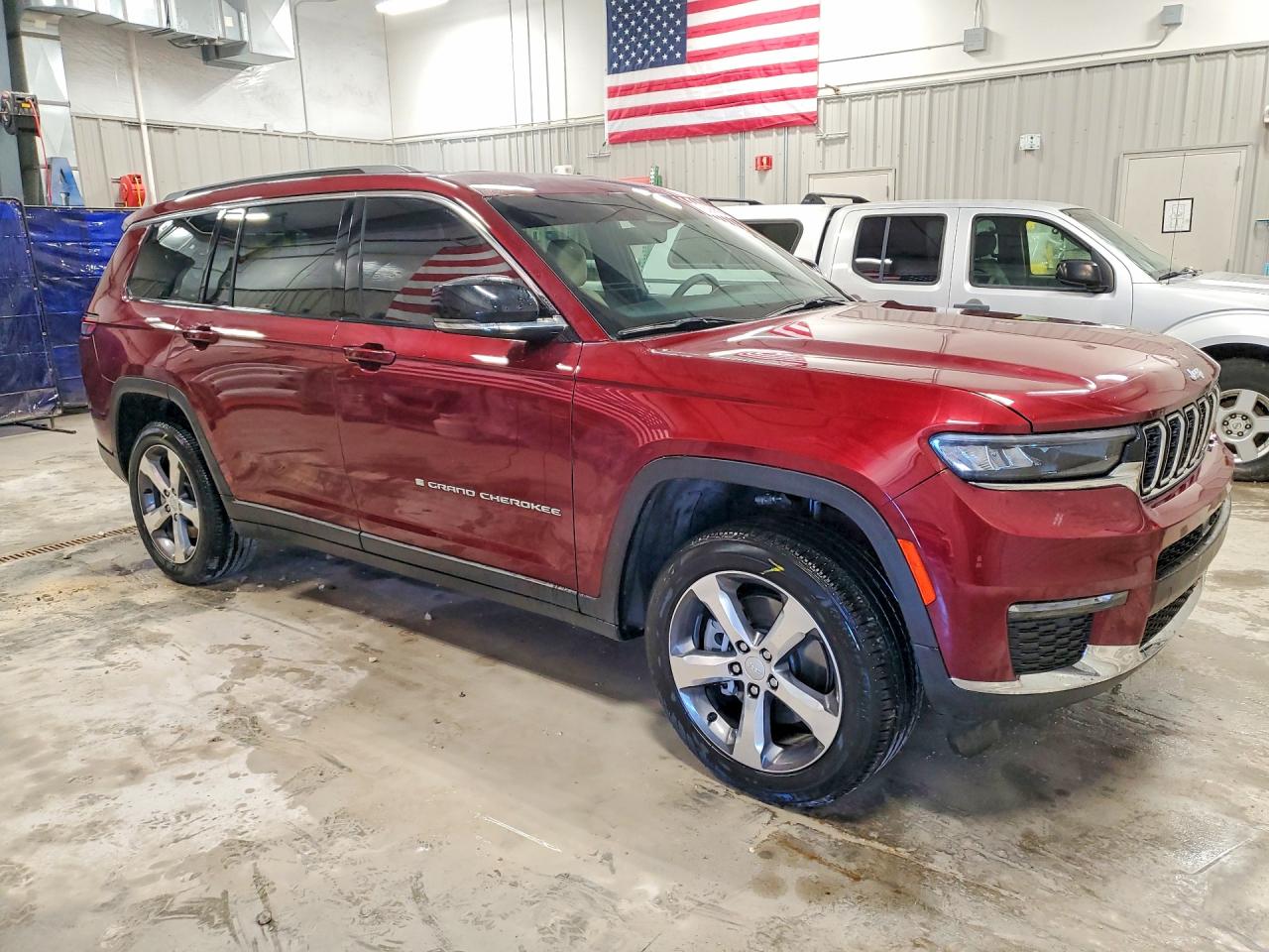 2025 Jeep Grand Cherokee L Limited Красный vin: 1C4RJKBGXS8632678