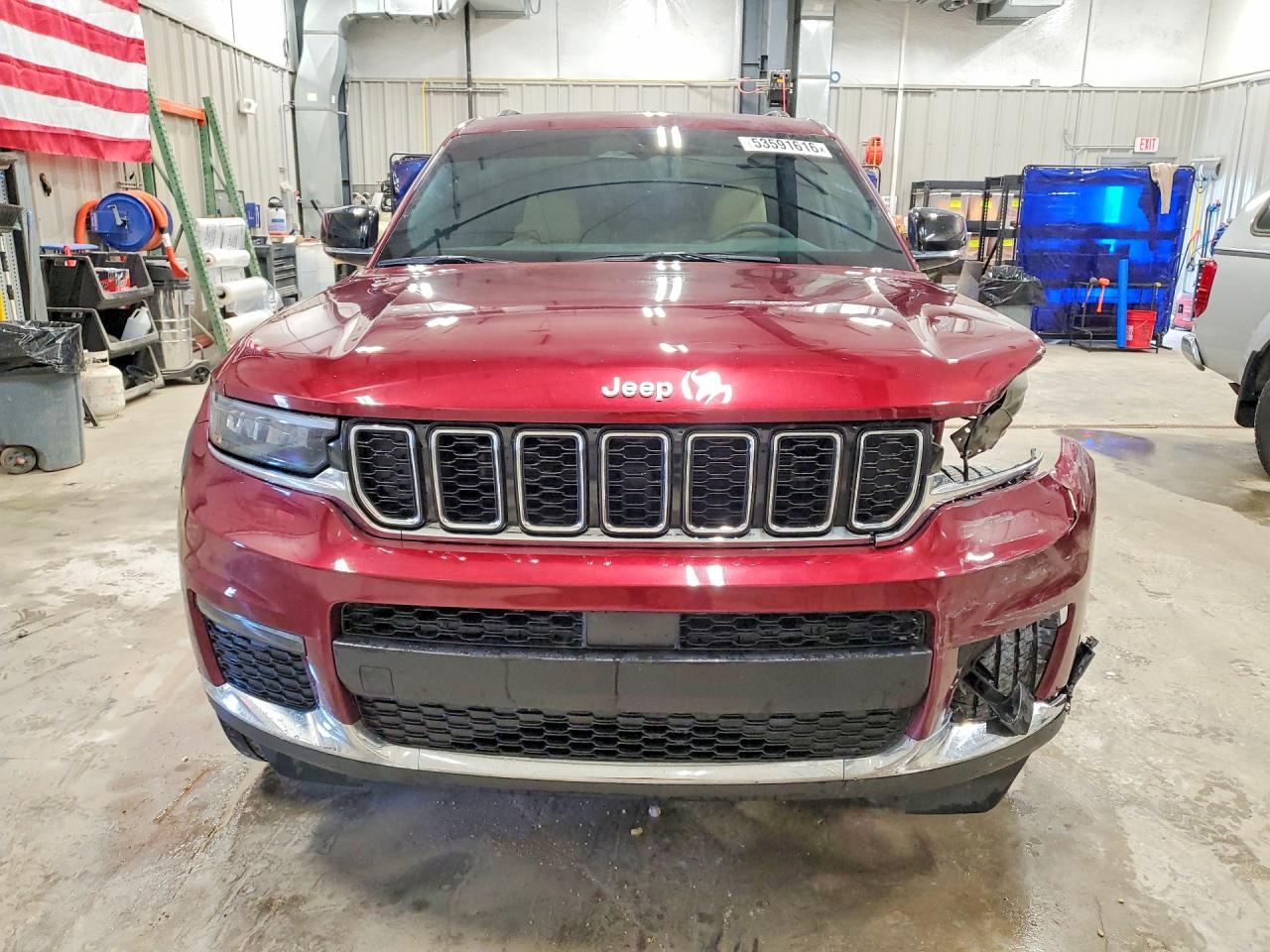 2025 Jeep Grand Cherokee L Limited Красный vin: 1C4RJKBGXS8632678