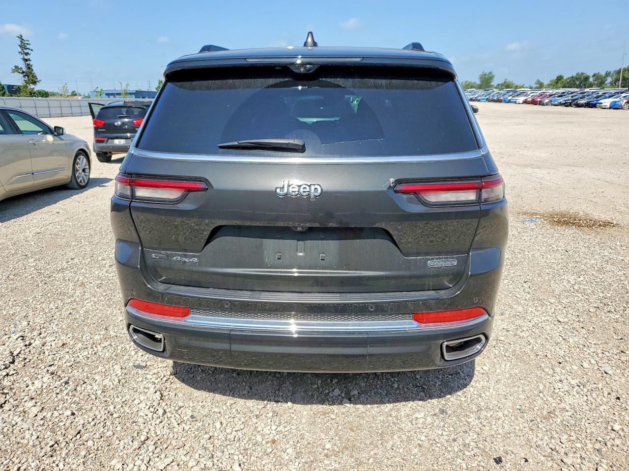 2022 Jeep Grand Cherokee L Overland Black vin: 1C4RJKDG2N8536075