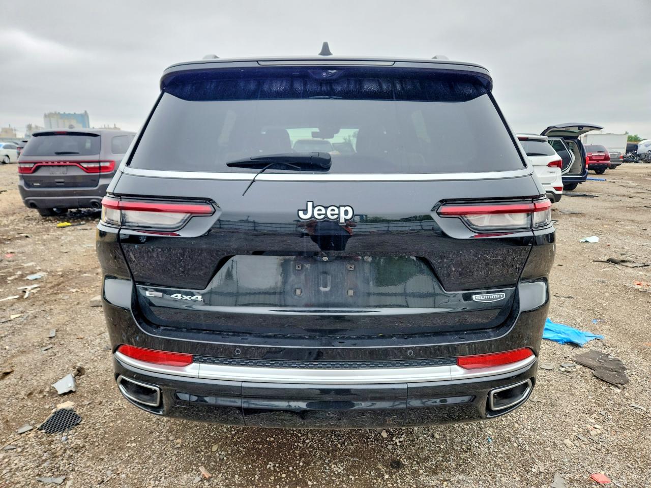 2021 Jeep Grand Cherokee L Summit Черный vin: 1C4RJKEG2M8107998