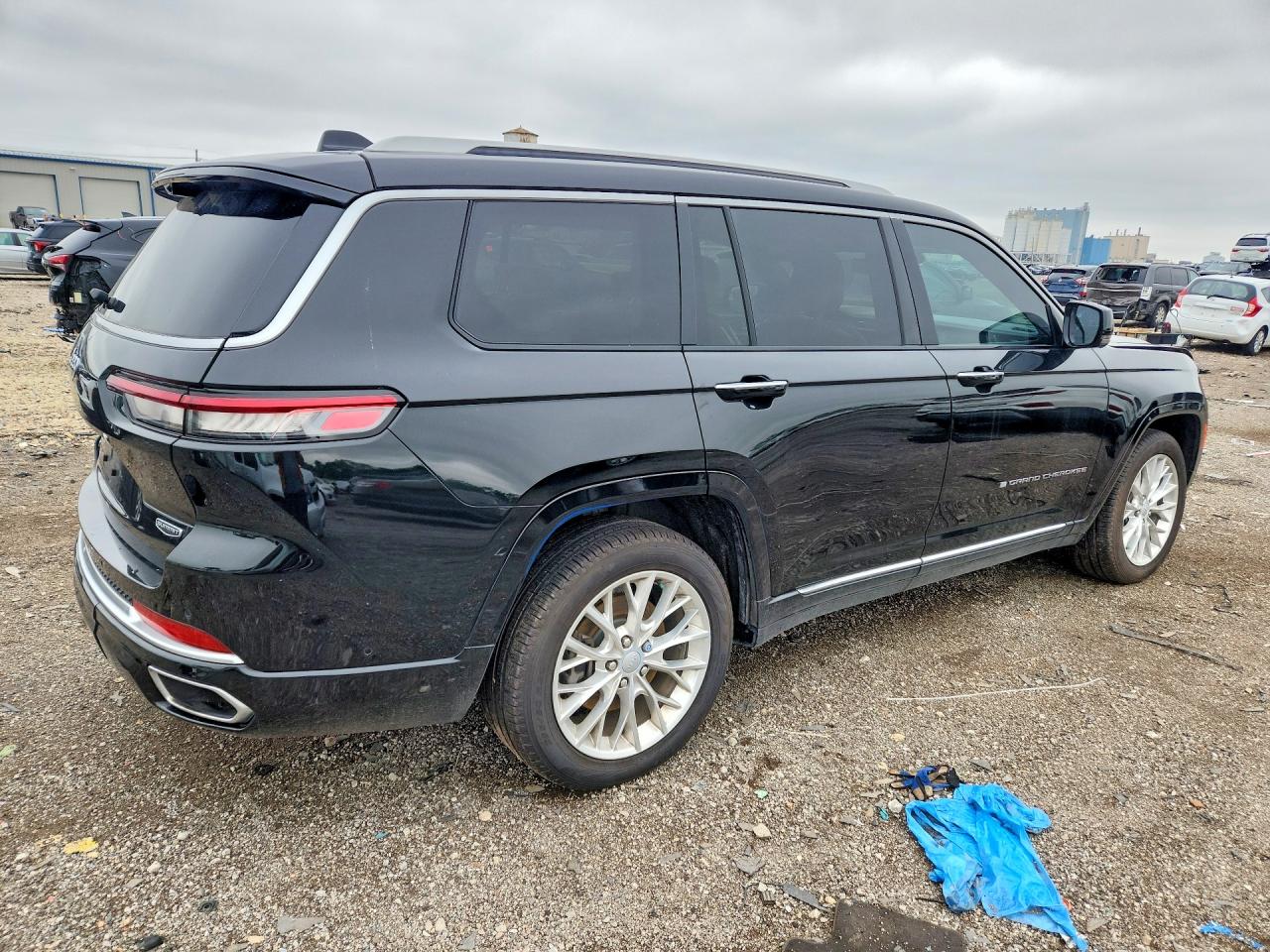 2021 Jeep Grand Cherokee L Summit Черный vin: 1C4RJKEG2M8107998