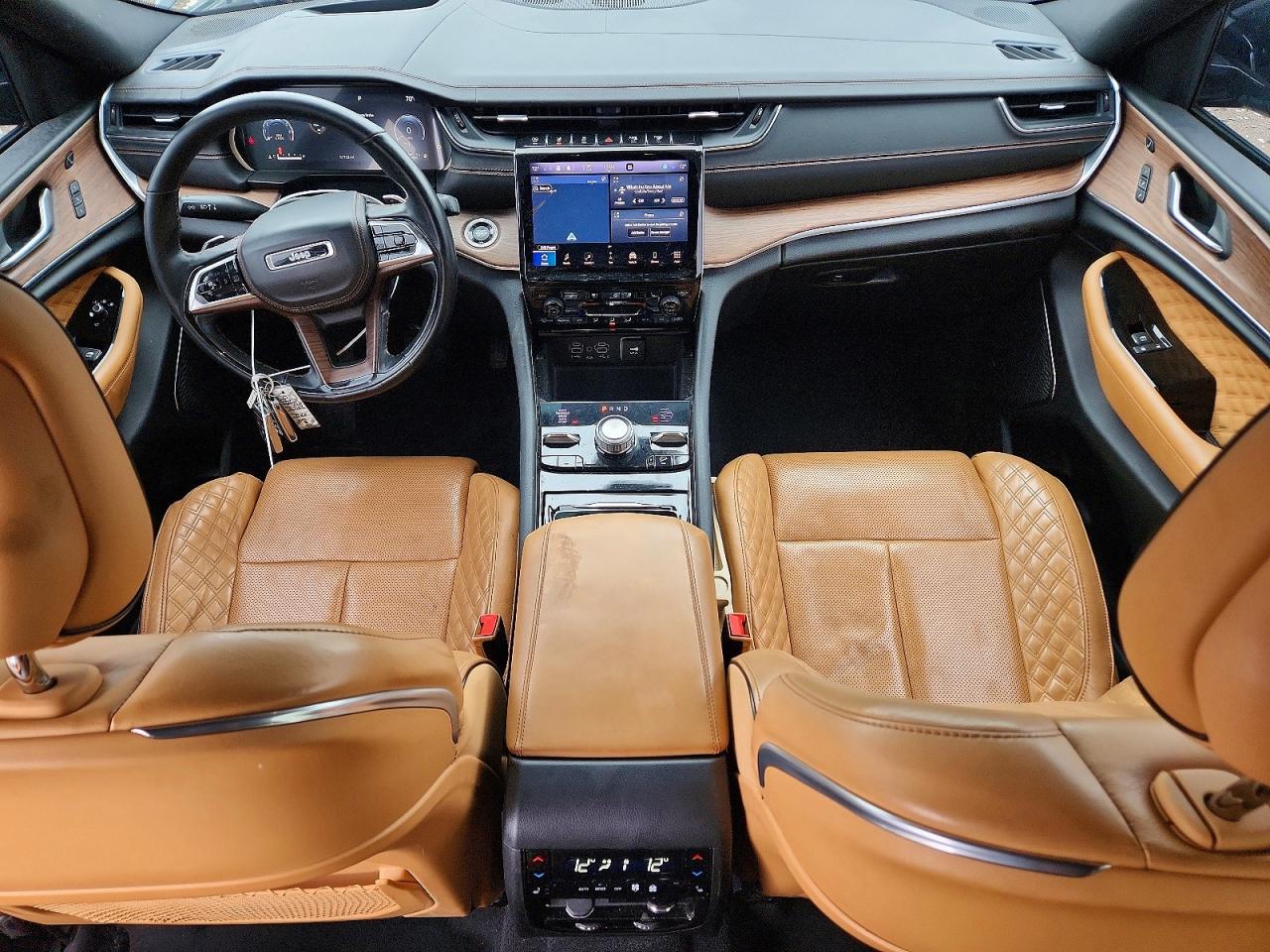 2021 Jeep Grand Cherokee L Summit Черный vin: 1C4RJKEG2M8107998