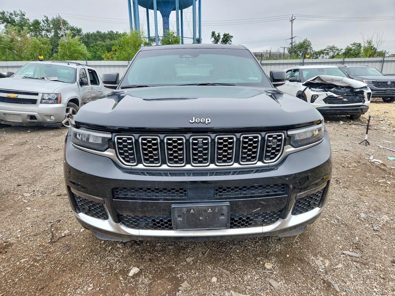 2021 Jeep Grand Cherokee L Summit Черный vin: 1C4RJKEG2M8107998