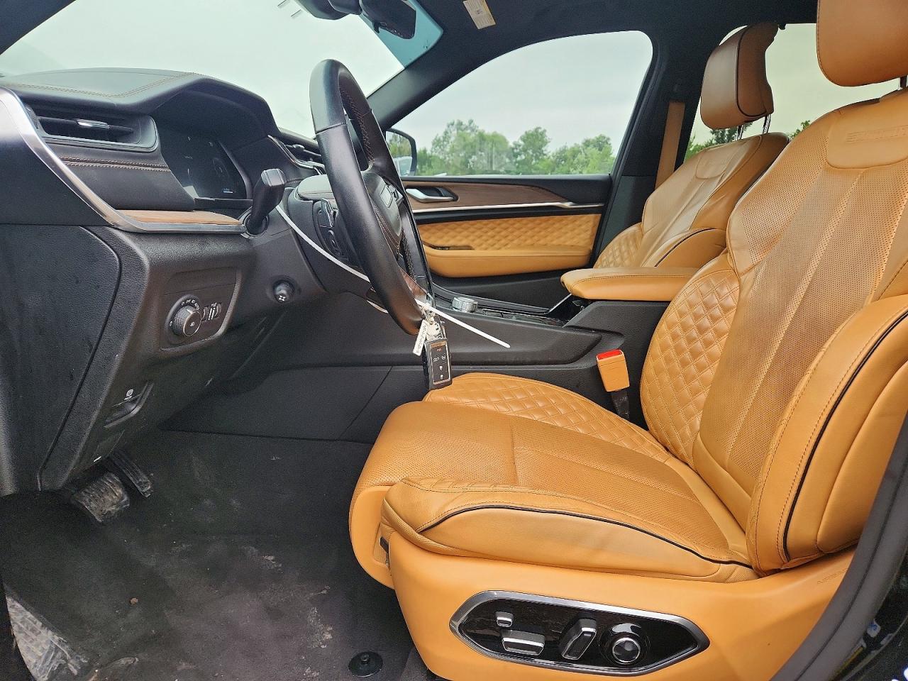 2021 Jeep Grand Cherokee L Summit Черный vin: 1C4RJKEG2M8107998