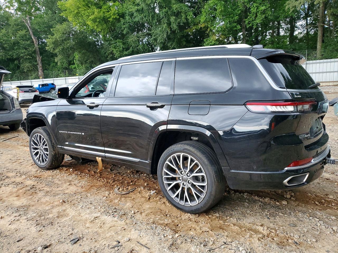 2021 Jeep Grand Cherokee L Summit Черный vin: 1C4RJKEG7M8111433