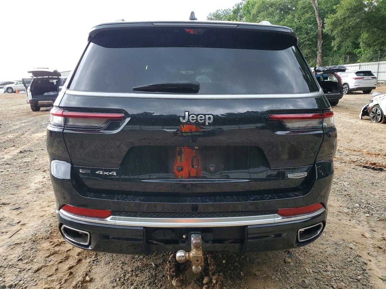 2021 Jeep Grand Cherokee L Summit Черный vin: 1C4RJKEG7M8111433