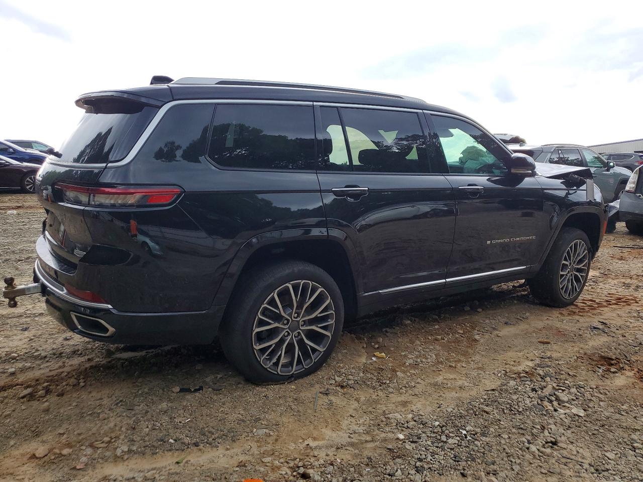 2021 Jeep Grand Cherokee L Summit Черный vin: 1C4RJKEG7M8111433