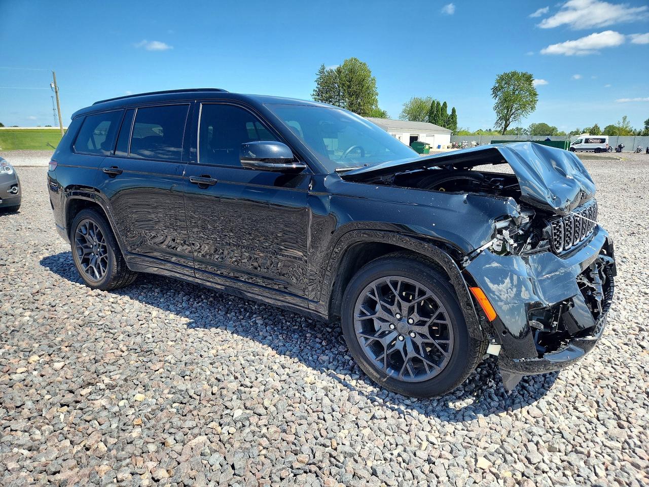 2023 Jeep Grand Cherokee L Summit Black vin: 1C4RJKEG8P8736721