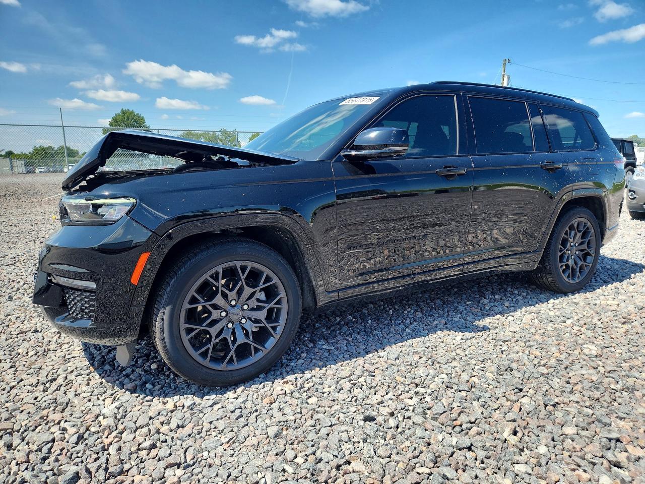 2023 Jeep Grand Cherokee L Summit Black vin: 1C4RJKEG8P8736721