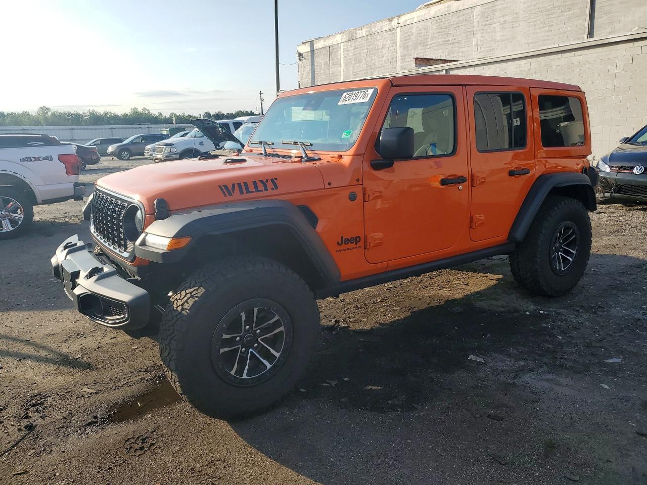 2025 Jeep Wrangler Sport Orange vin: 1C4RJXDG0SW632260