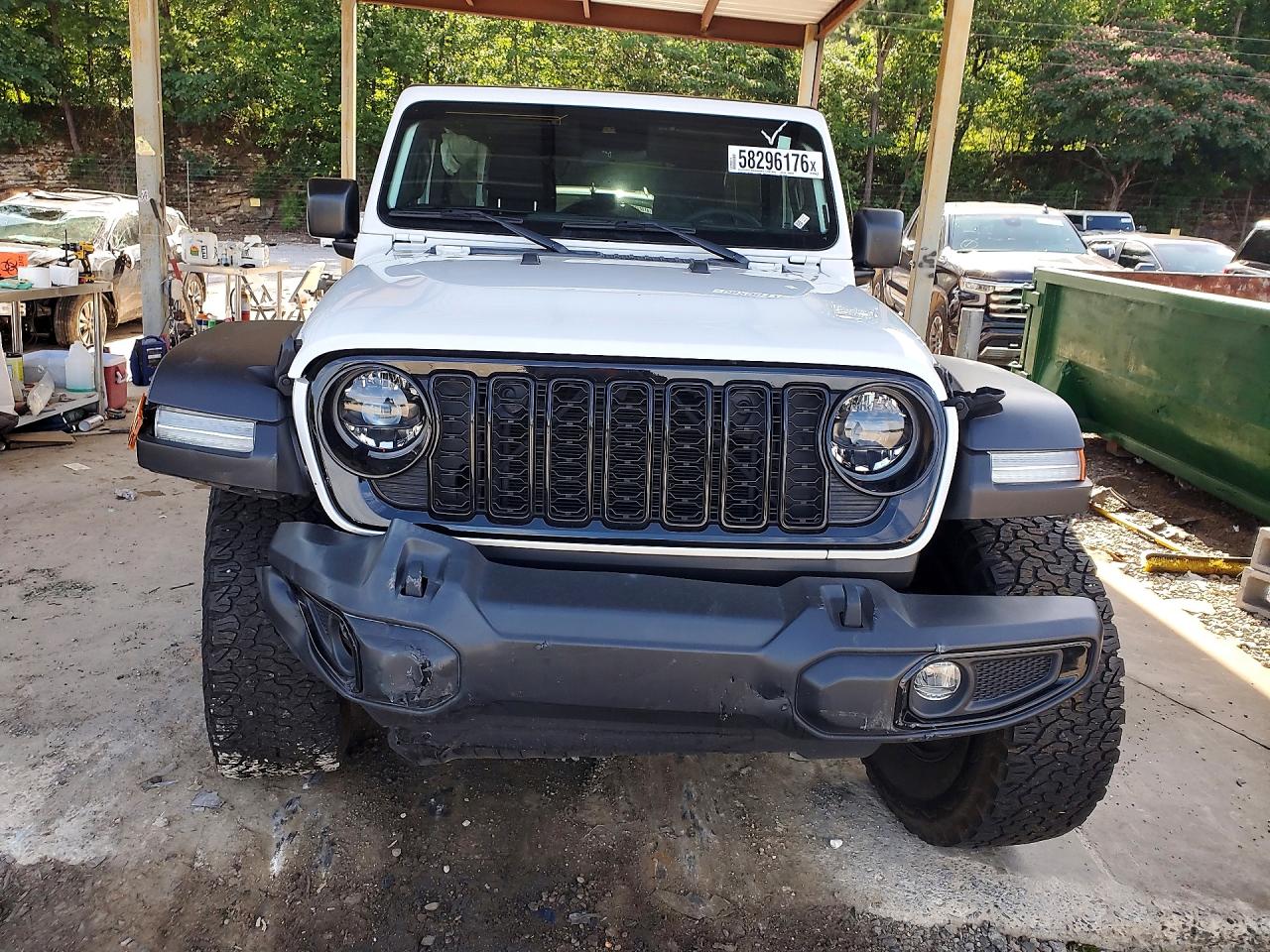 2024 Jeep Wrangler Sport White vin: 1C4RJXDGXRW256760