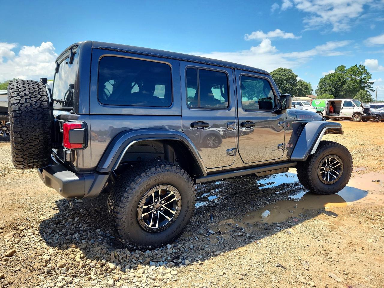 2026 Jeep Wrangler Rubicon Gray vin: 1C4RJXFG4TW247220