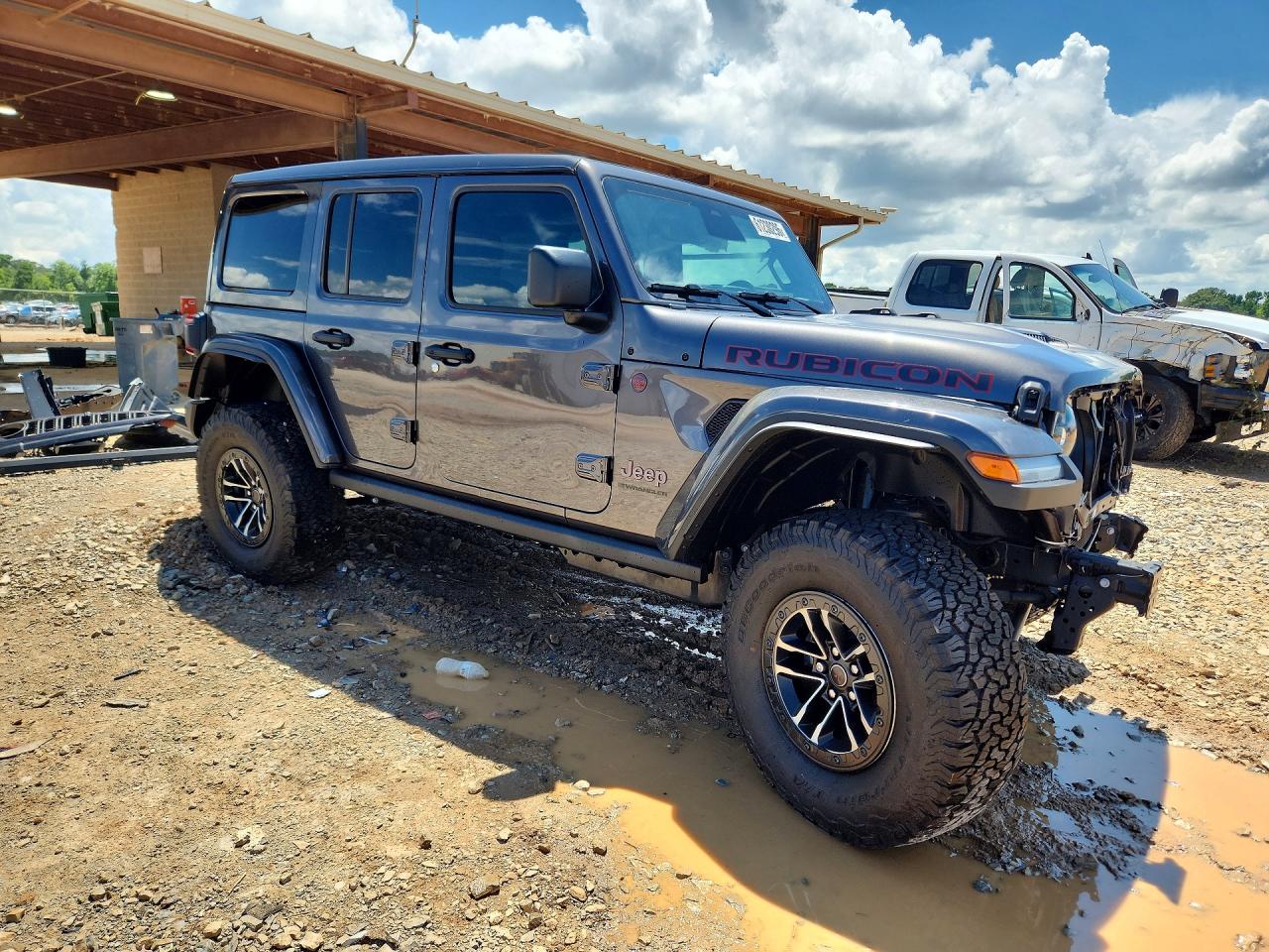 2026 Jeep Wrangler Rubicon Gray vin: 1C4RJXFG4TW247220