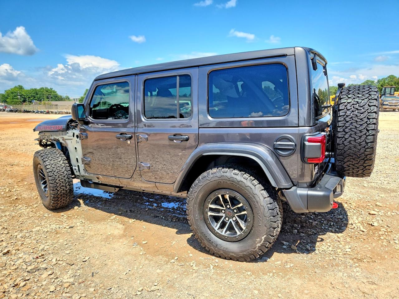 2026 Jeep Wrangler Rubicon Gray vin: 1C4RJXFG4TW247220